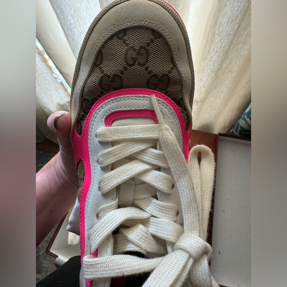 Gucci Re-Web Sneakers with hot pink size 38 - Picture 16 of 16